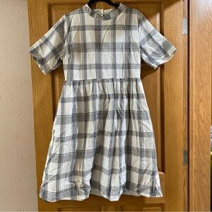 Roolee Plaid Midi Dress